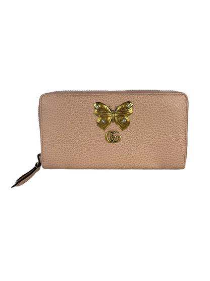 Gucci GG Butterfly Zip Around Wallet