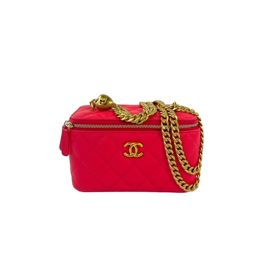 Chanel Small Hearts Vanity Chain Bag
