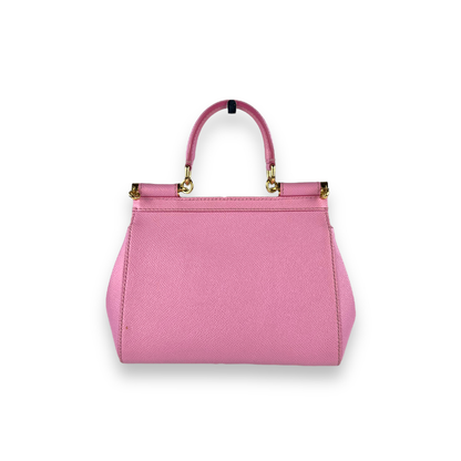 Dolce And Gabbana Pink Sicily Bag