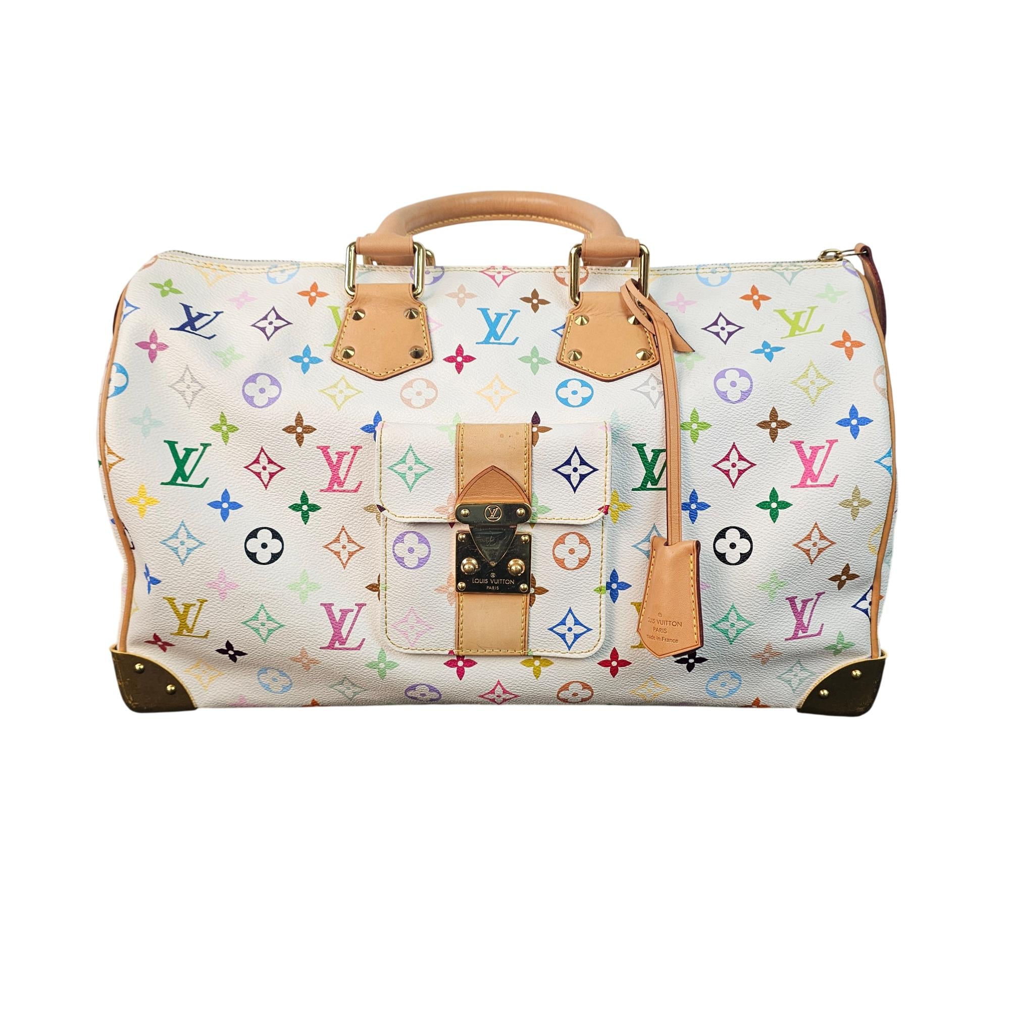 Louis Vuitton x Takashi Murakami Speedy 40 Multicolor Monogram