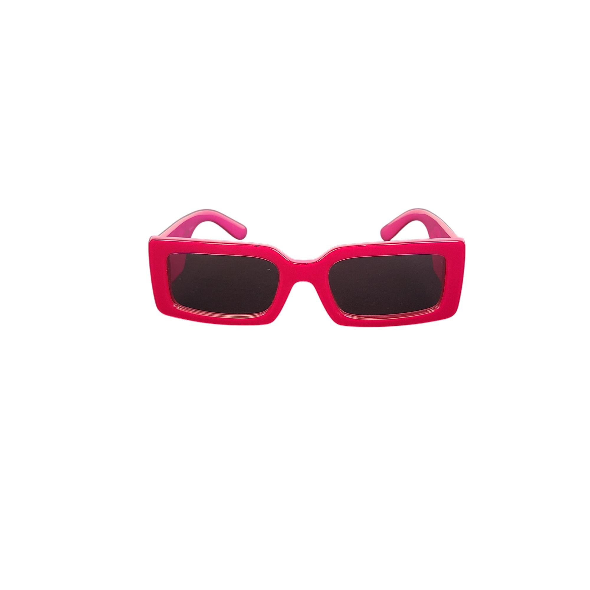 Dolce & Gabbana Black on Pink Square Framed Sunglasses luxury-women-dolcegabbana-used  main image 2