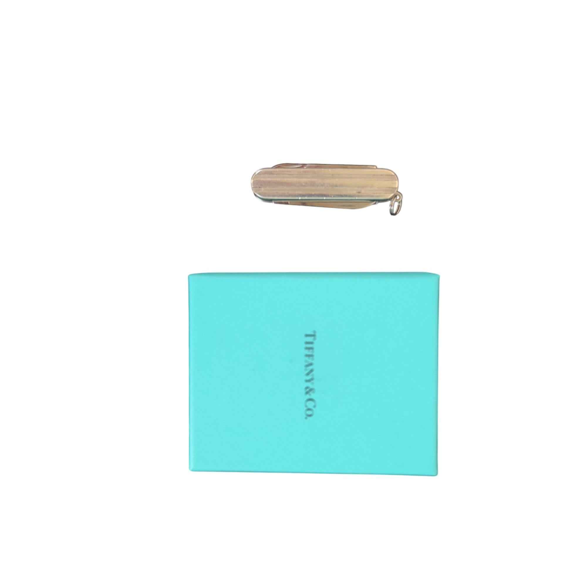 Tiffany 925 Sterling Silver 1995 Vintage Victorinox Swiss