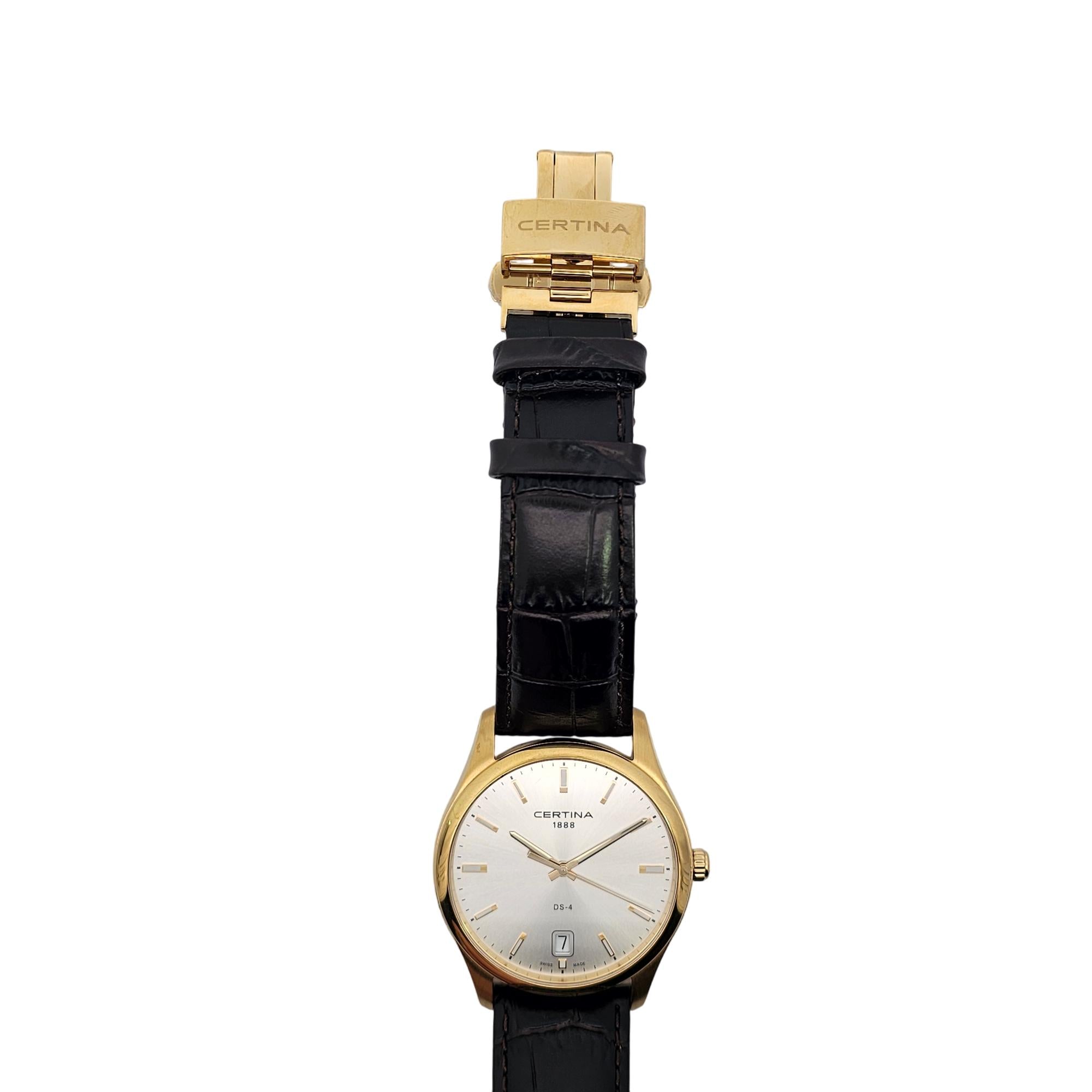 Certina 40mm SS White Dial C0226101603101
