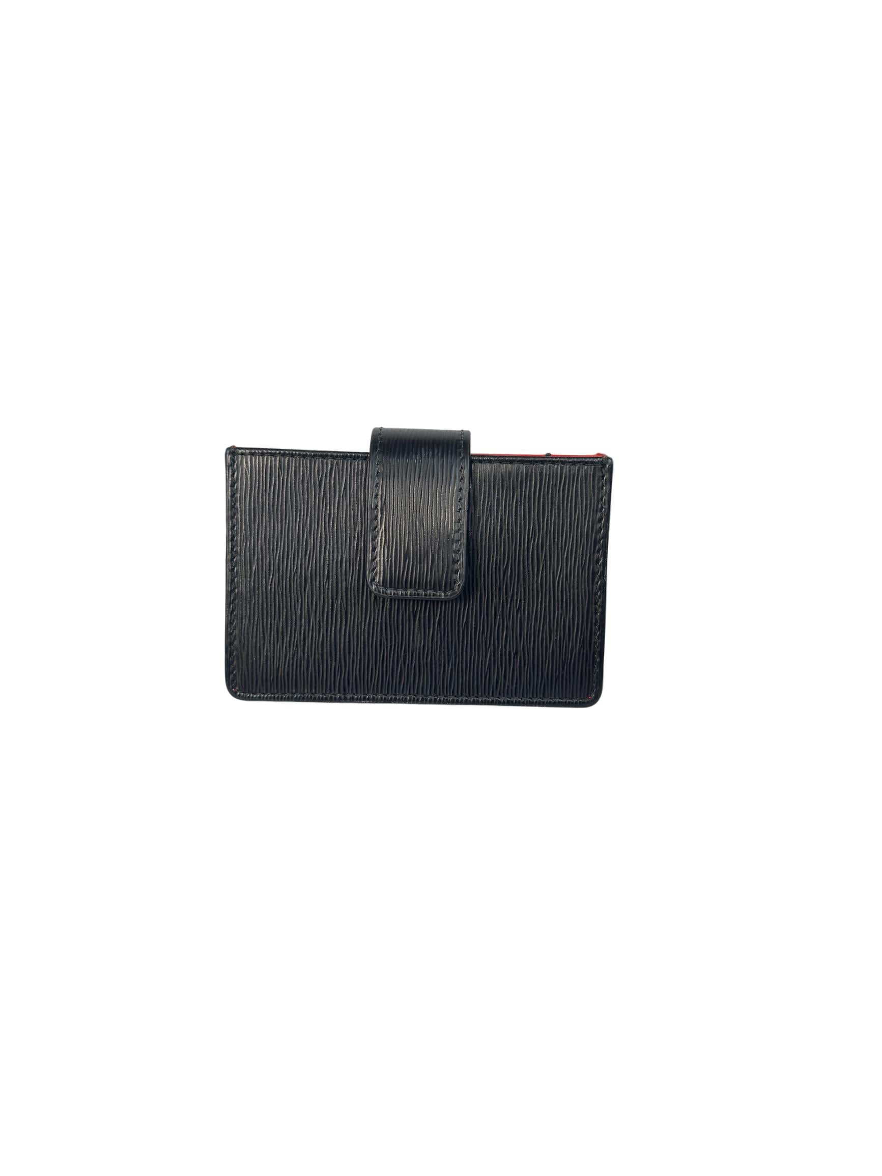 Prada Vitello Accordion Wallet