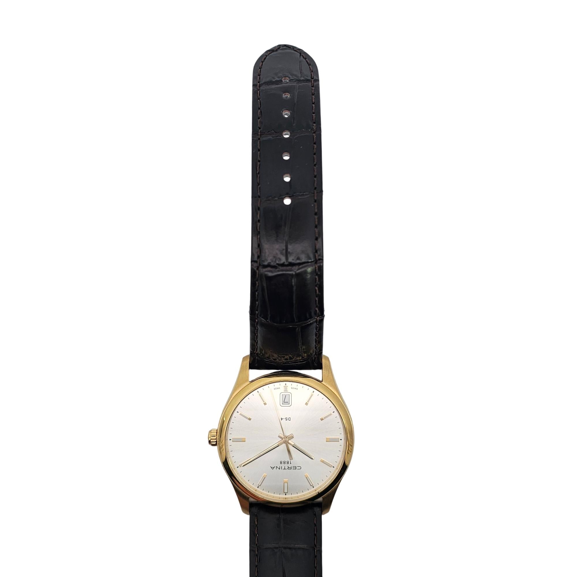 Certina 40mm SS White Dial C0226101603101