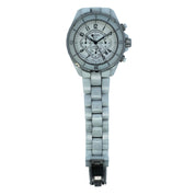 Chanel J12 Chronograph 41mm Ceramic White dial H2009