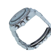 Chanel J12 Chronograph 41mm Ceramic White dial H2009