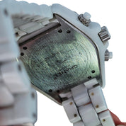 Chanel J12 Chronograph 41mm Ceramic White dial H2009