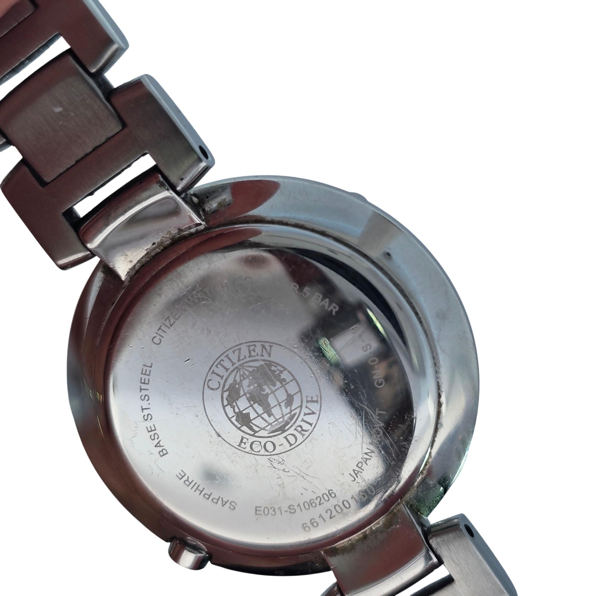 Citizen Carina Diamond Mother of Pearl Dial Eco-Drive EM0464-59D