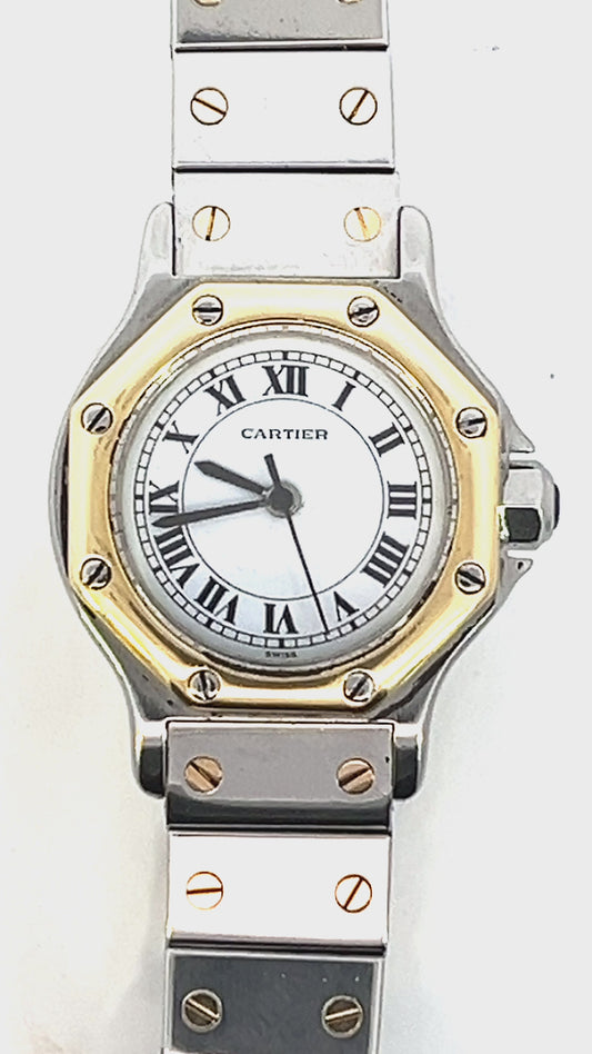 Cartier Santos Octagon 24mm 187903
