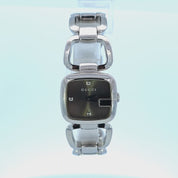Gucci G-Gucci Collection SS Brown Sunburst Diamond dial YA125503 / 125.5