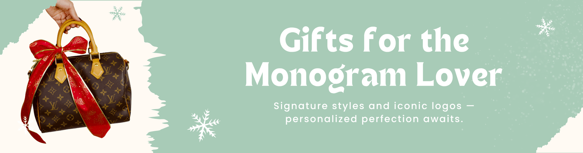 Gifts for the Monogram Lover - Signature styles and iconic logos — personalized perfection awaits.