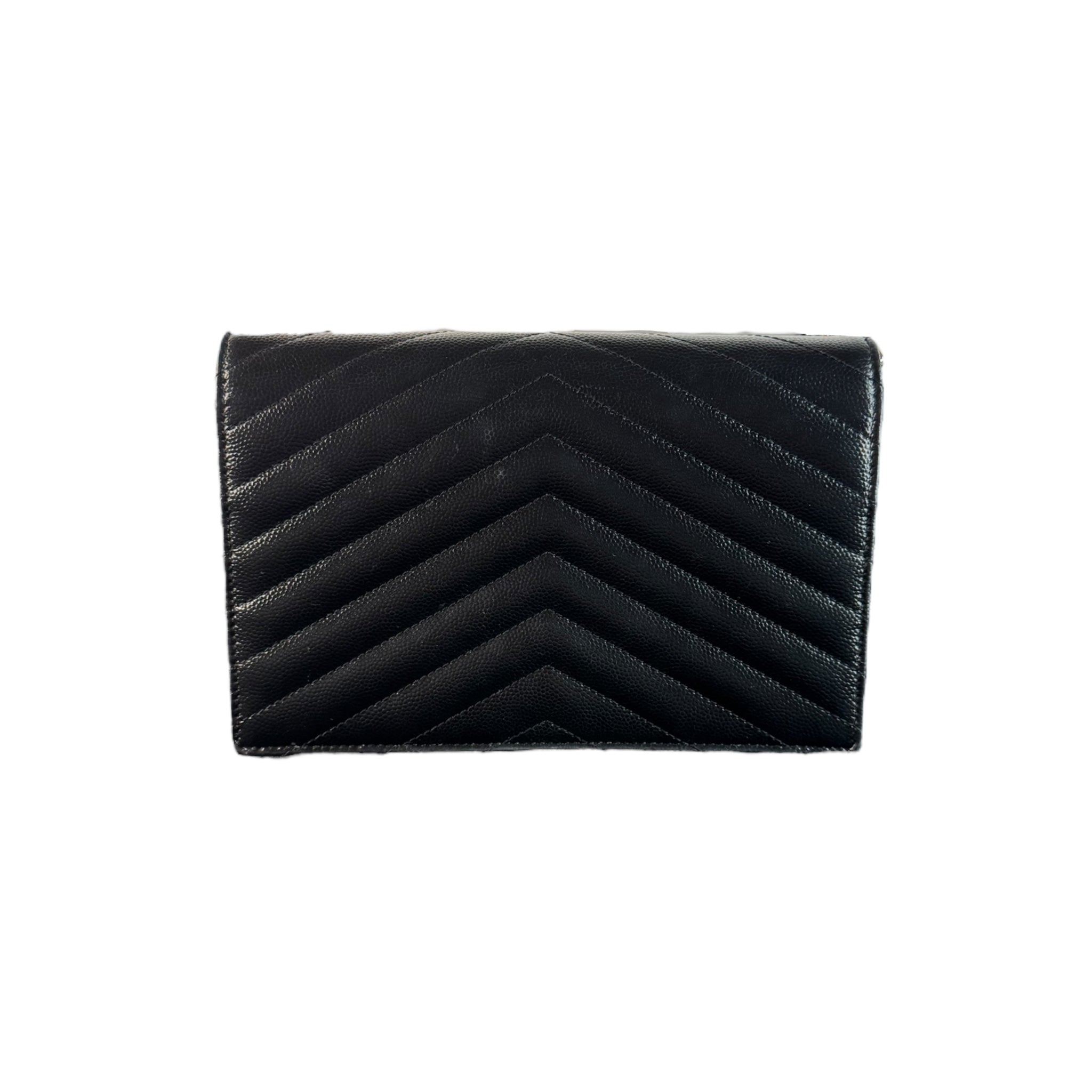 Saint Laurent Cassandre Envelope Chain Wallet