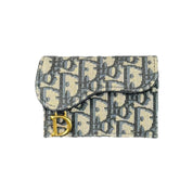 Dior Saddle Bloom Card Holder