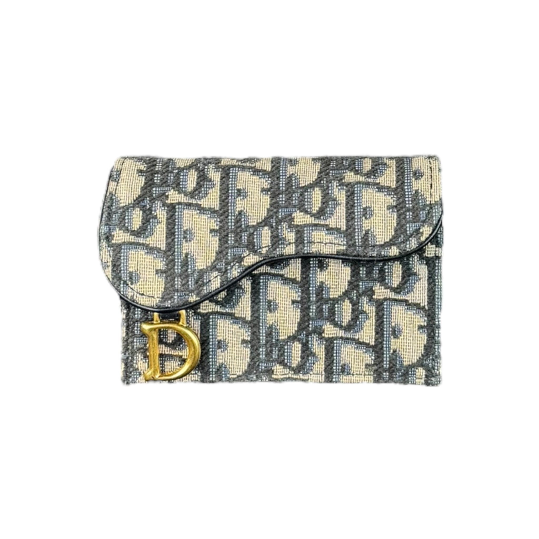 Dior Saddle Bloom Card Holder