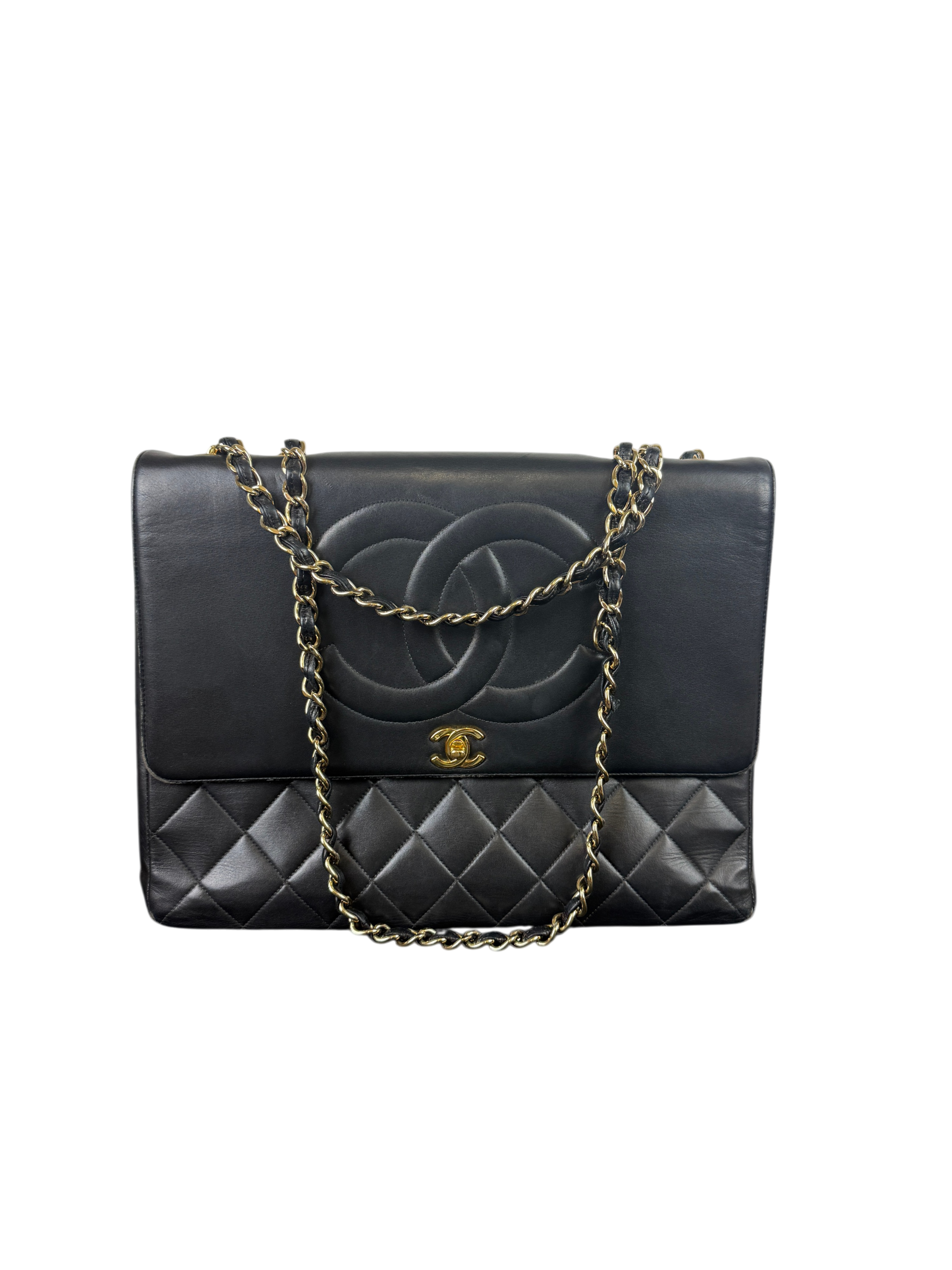 Chanel Jumbo Classic Flap Bag Lambskin Leather