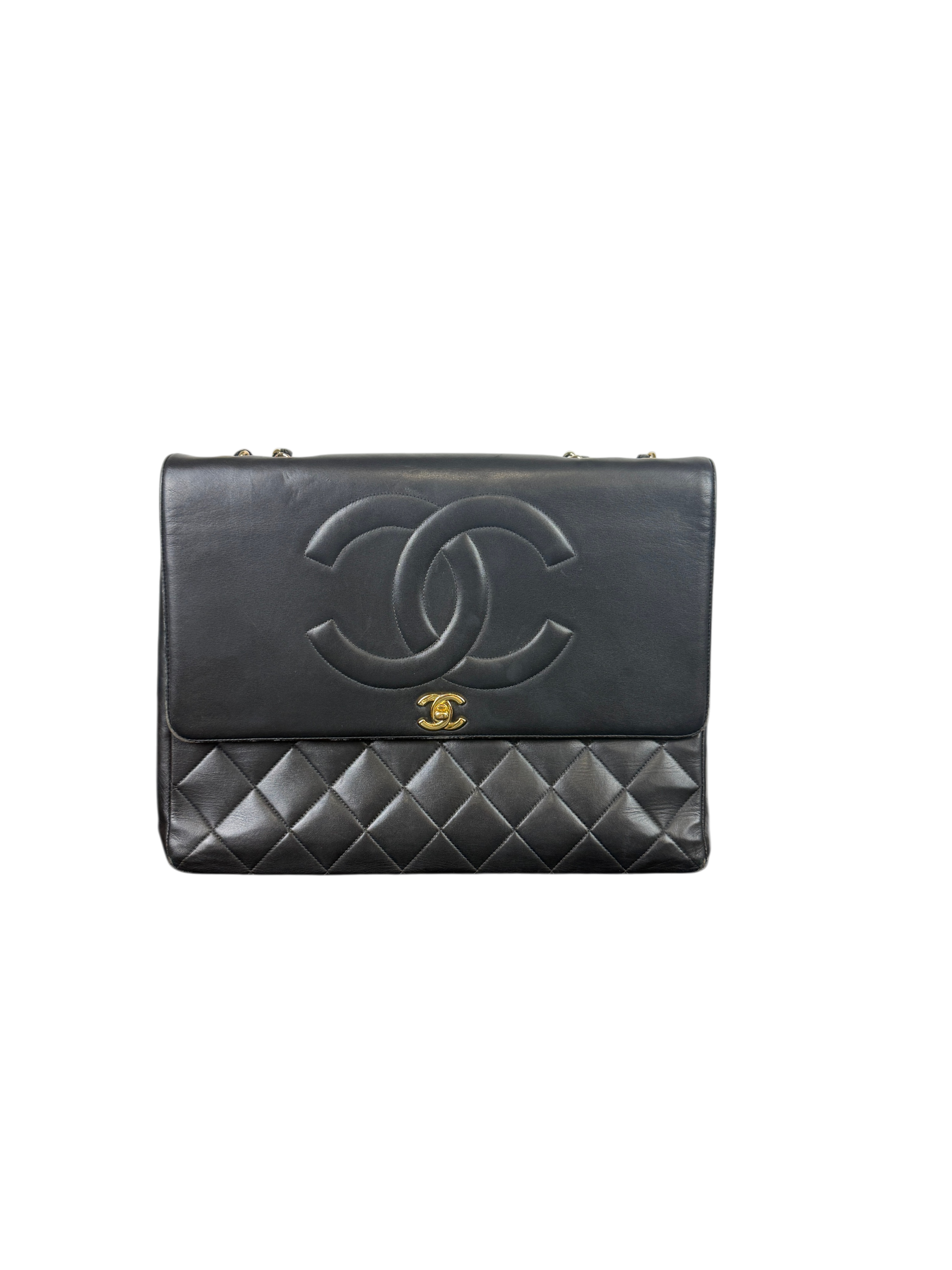 Chanel Jumbo Classic Flap Bag Lambskin Leather