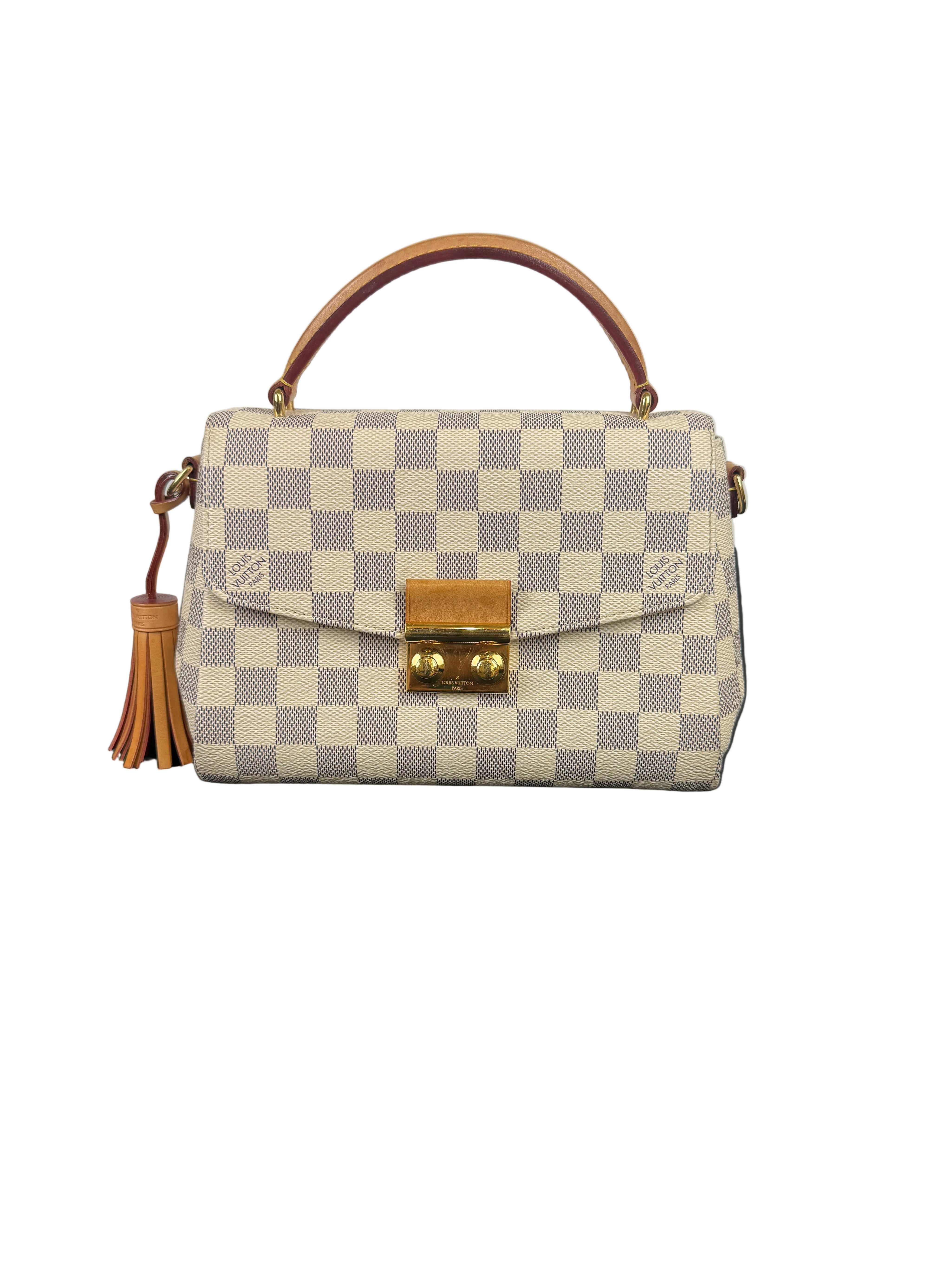 Louis Vuitton Damier Azur Canvas Croisette Bag