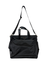 Prada Black Re-Nylon Tessuto Tote Bag