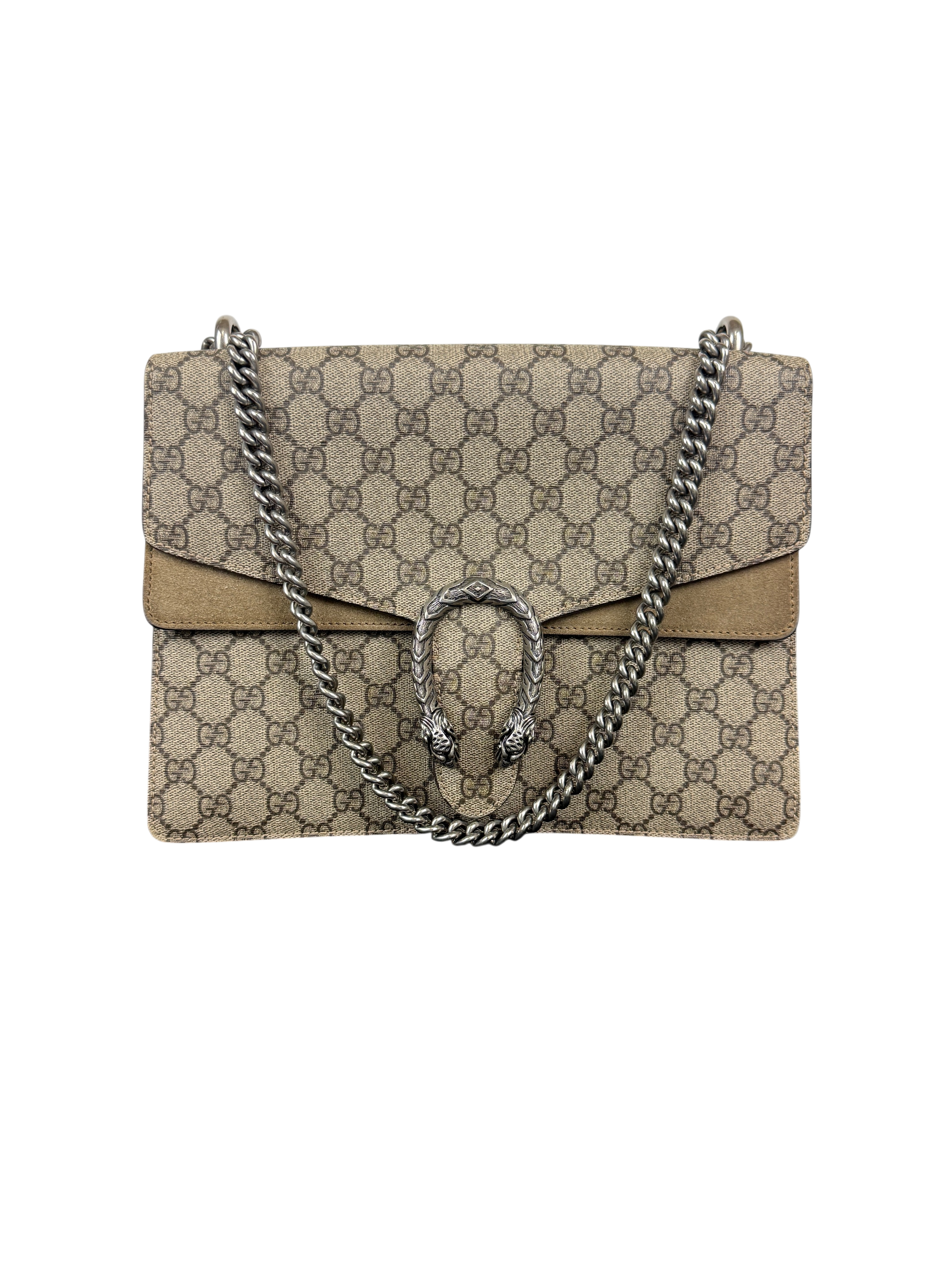 Gucci Dionysus GG Supreme Monogram Shoulder Bag