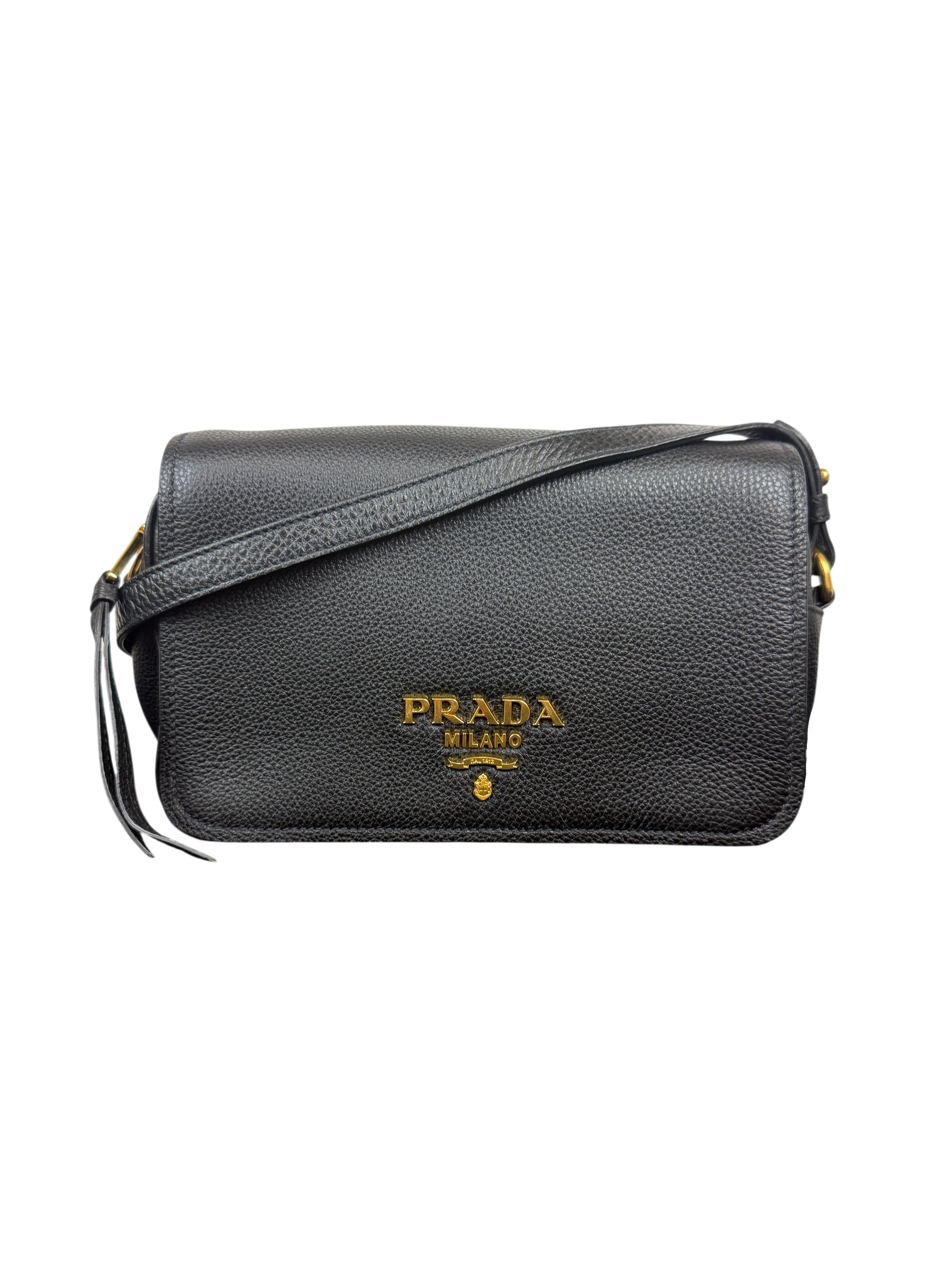 Prada Vitello Phenix Crossbody Bag