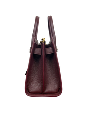 Saint Laurent Sac de Jour Nano Top Handle Bag in Bordeaux