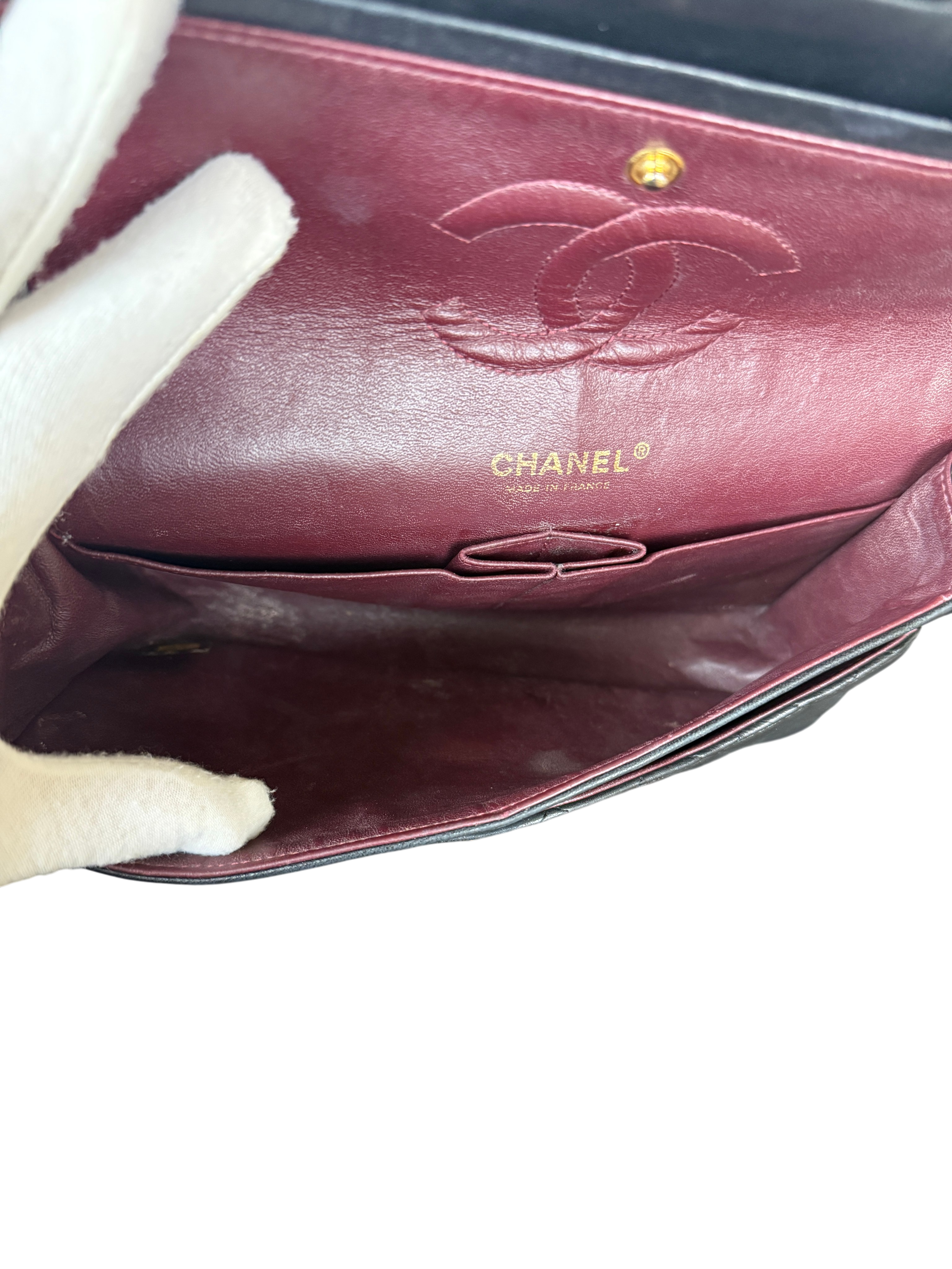 Chanel Caviar Leather Classic Double Flap Medium