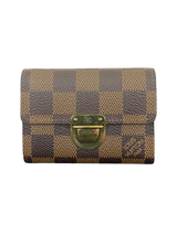 Louis Vuitton Damier Ebene Koala Wallet