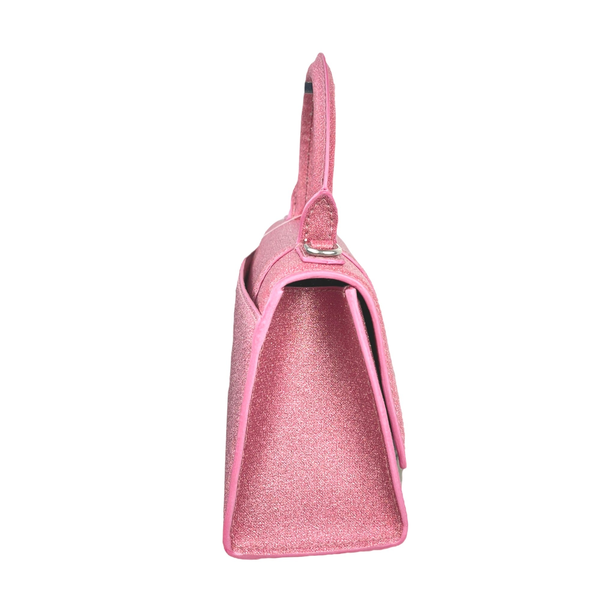Balenciaga XS Hourglass Sparkling Pink