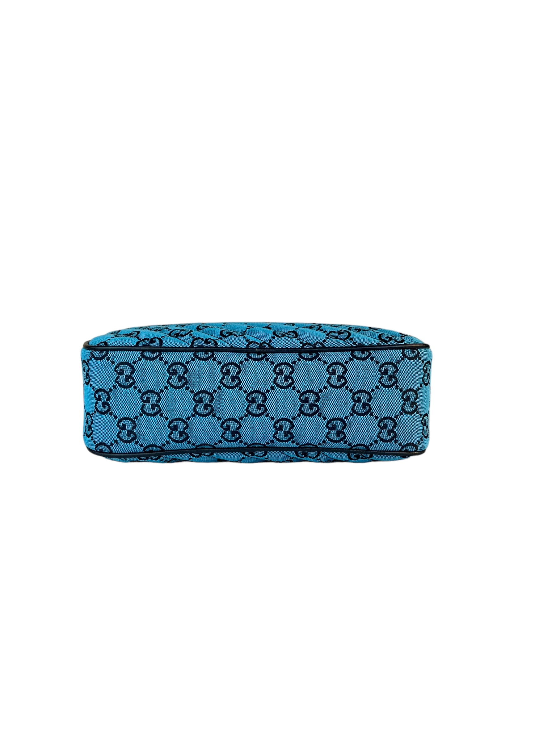 Gucci GG Diagonal Quilted Canvas Marmont Camera Bag