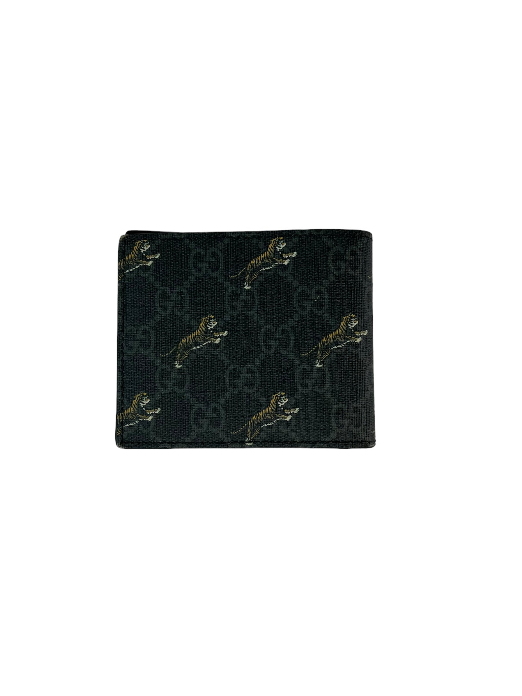 Gucci GG Supreme Tiger Bifold
