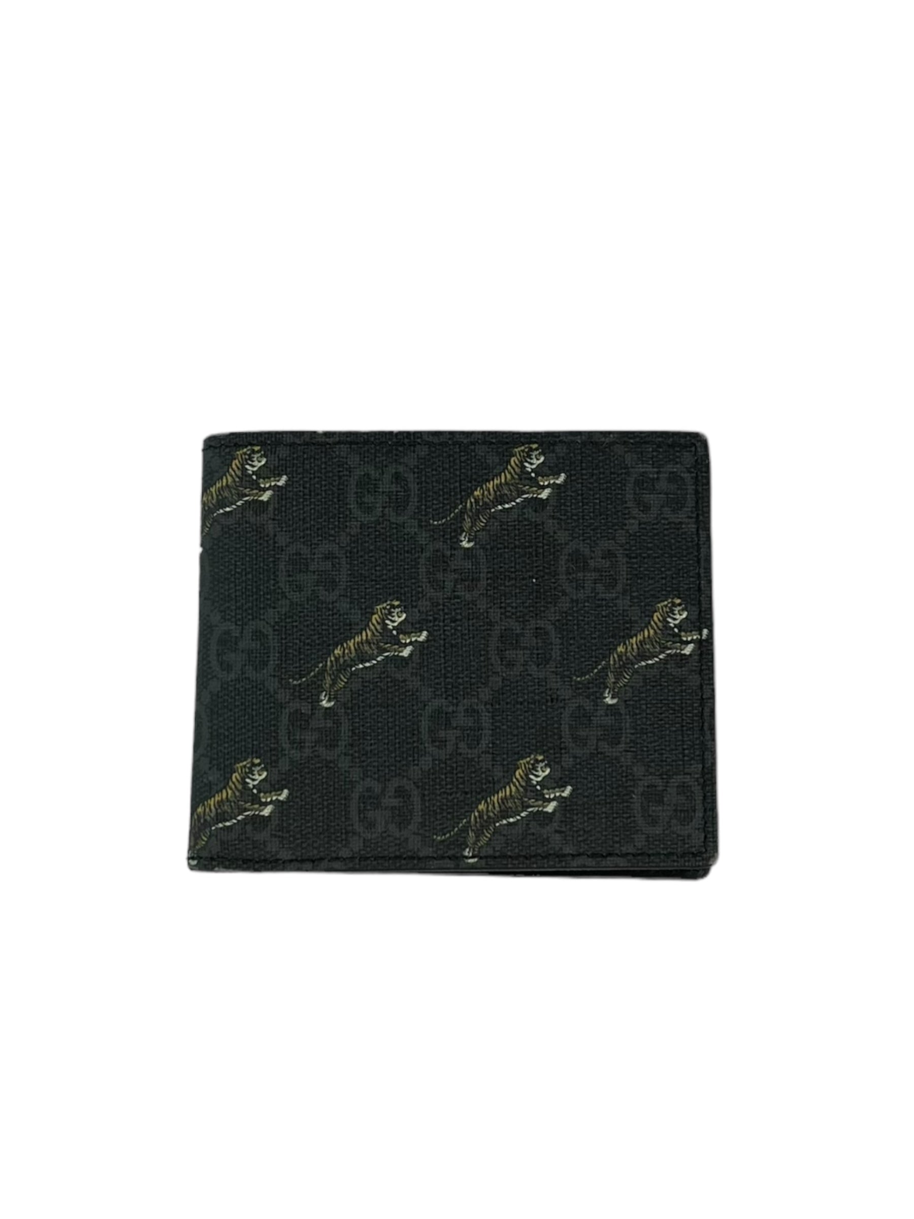 Gucci GG Supreme Tiger Bifold