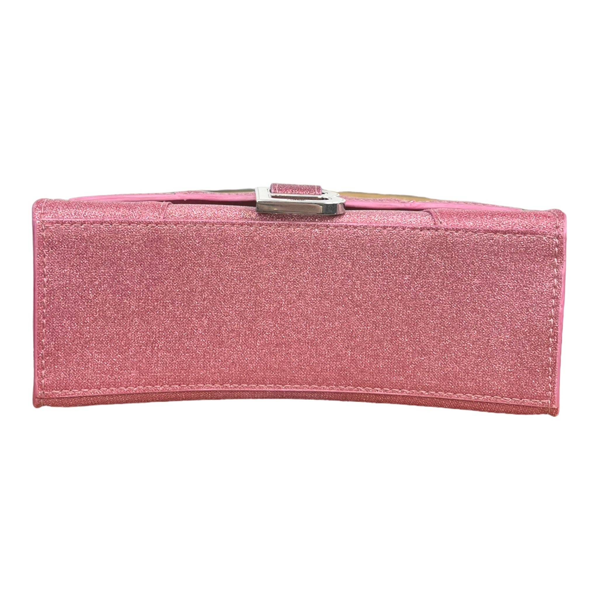 Balenciaga XS Hourglass Sparkling Pink