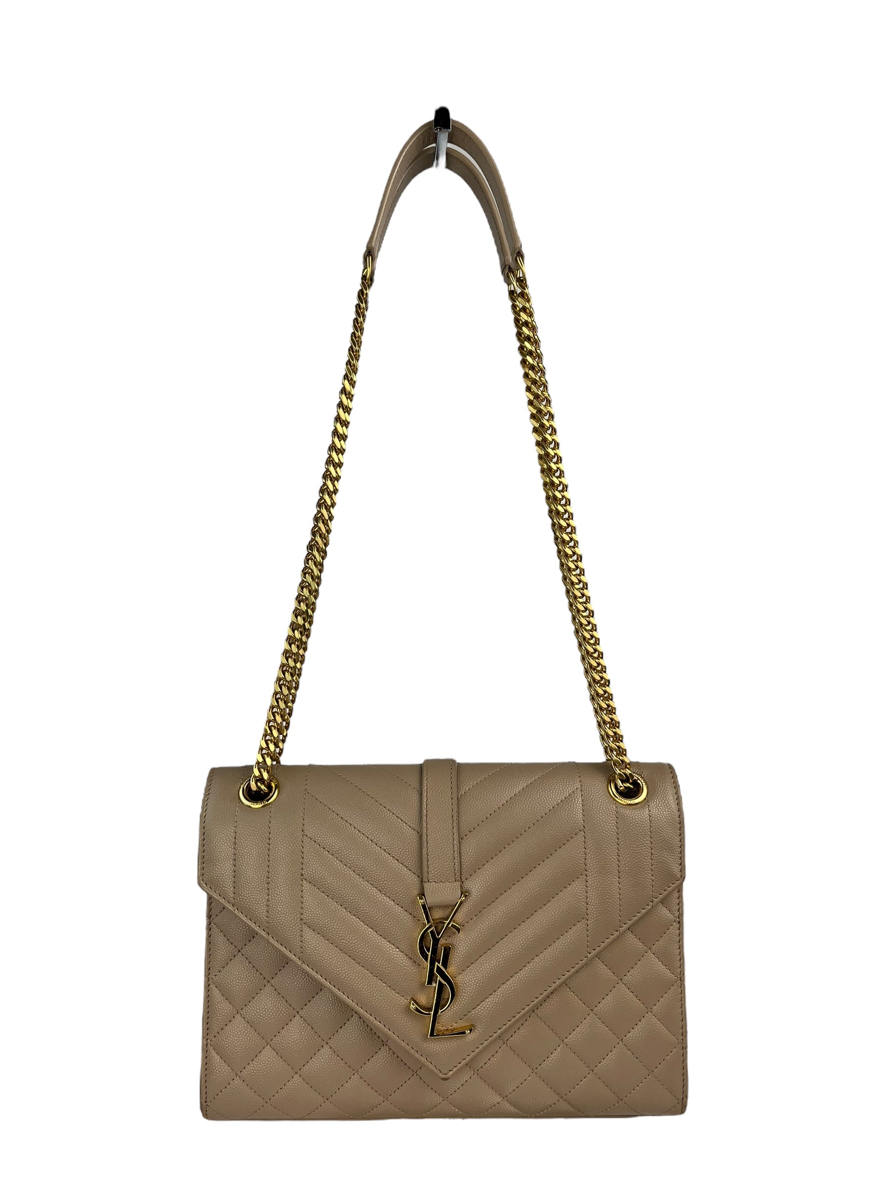 Saint Laurent Envelope Medium Grain De Poudre