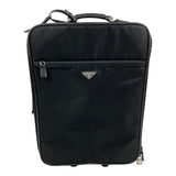 Prada Tessuto Saffiano-Trimmed Rolling Suitcase