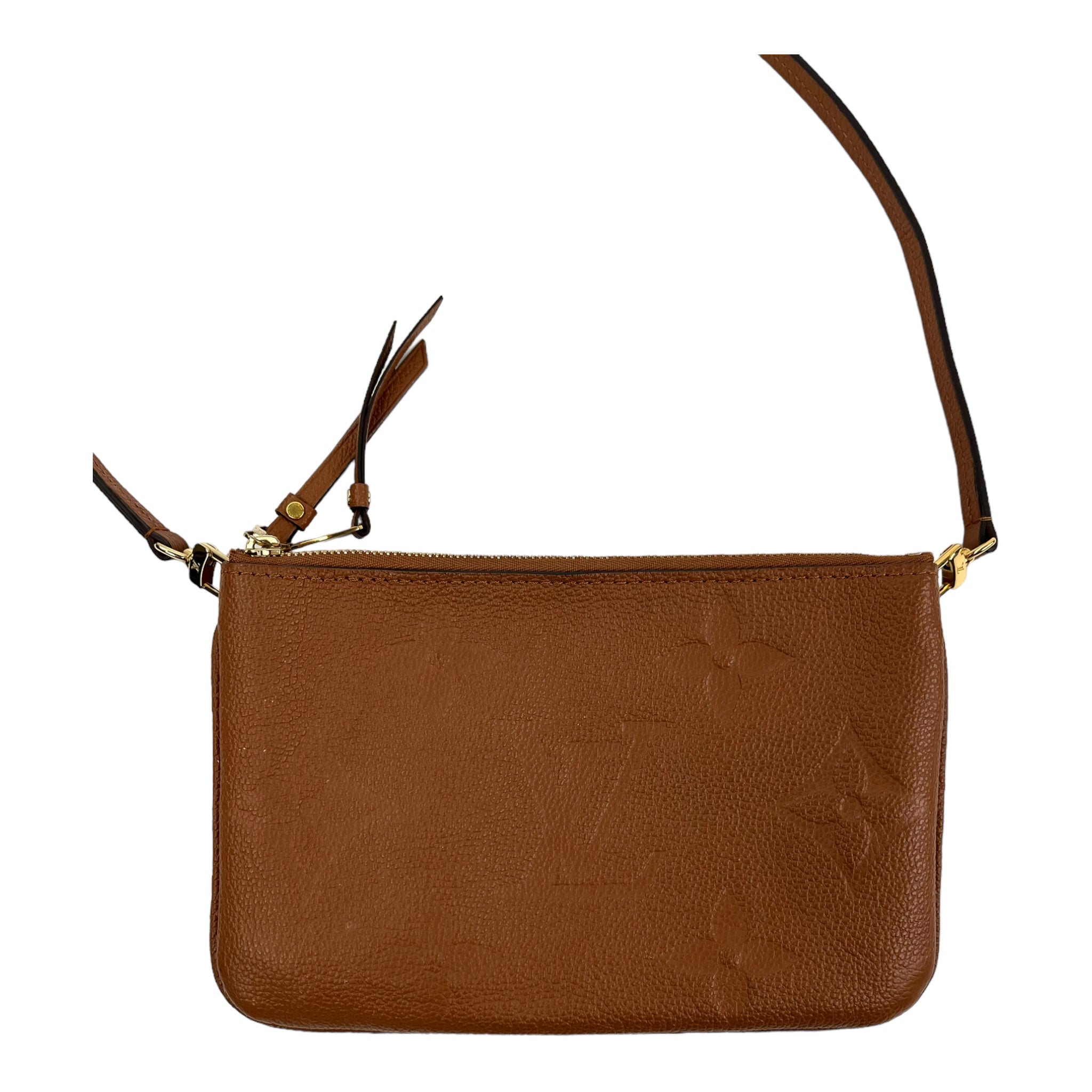 Louis Vuitton Monogram Giant Empreinte Double Zip Pochette