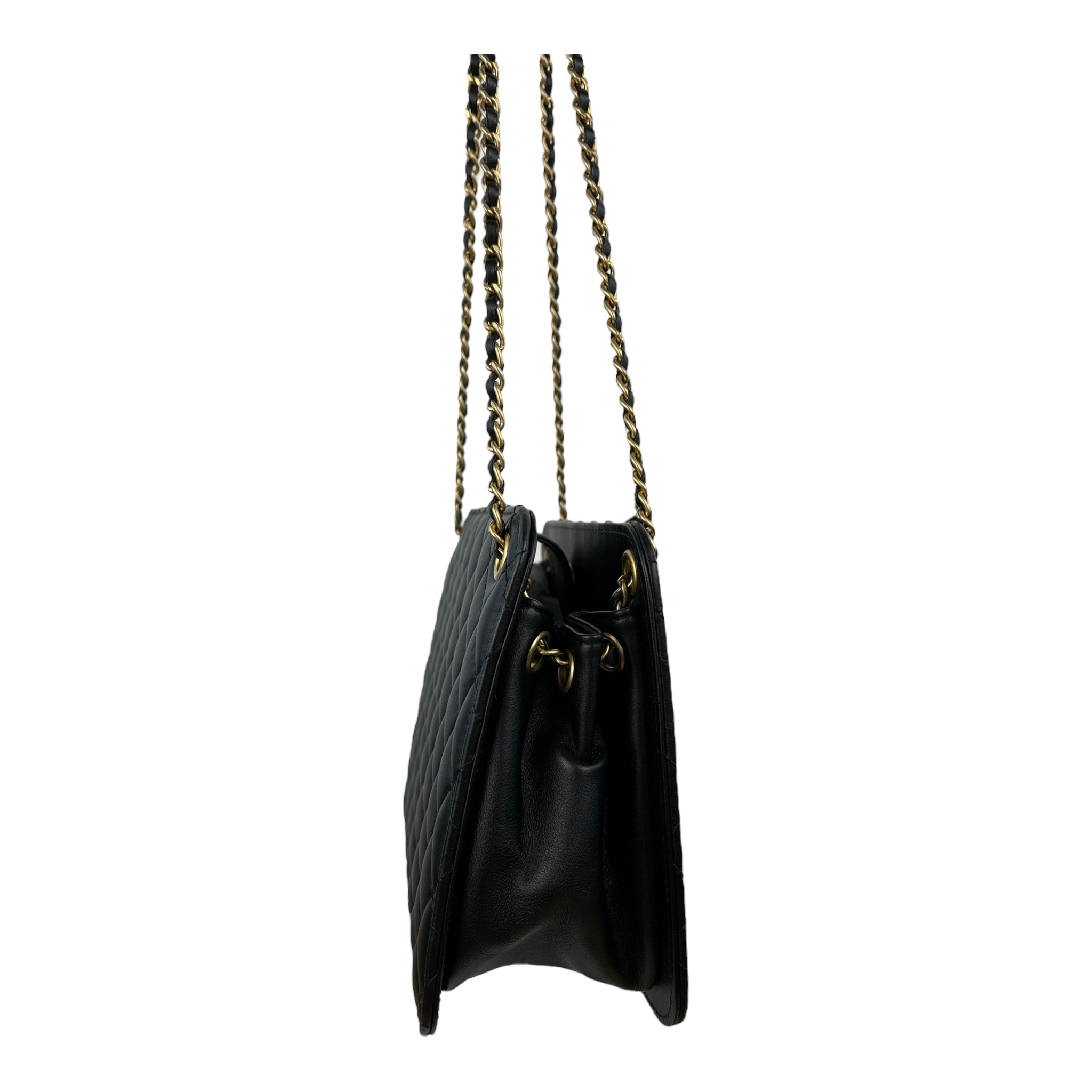 Chanel Quilted Small CC Chain Accordion