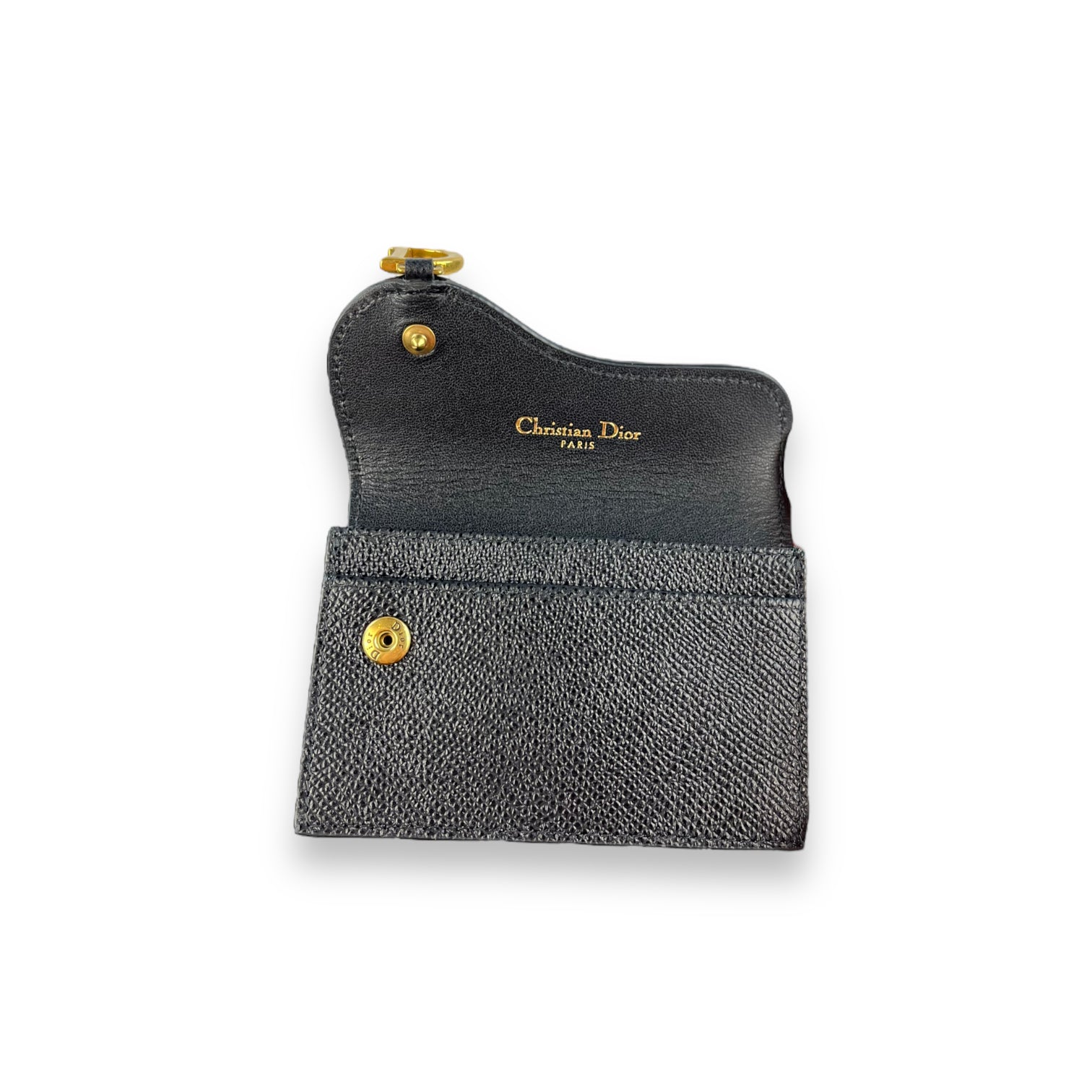 Christian Dior Saddle Lotus Wallet
