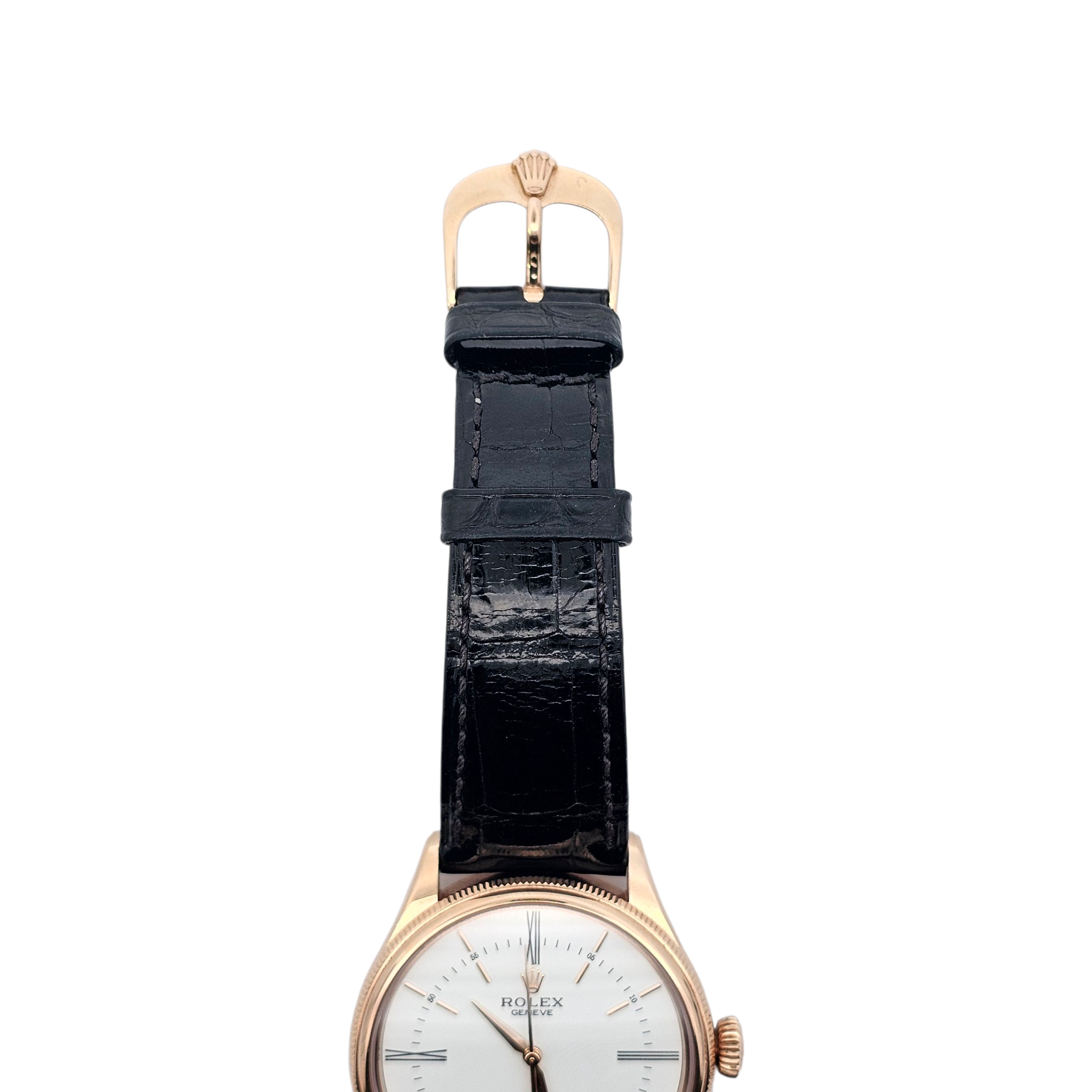 Rolex Cellini 18K Everose Gold