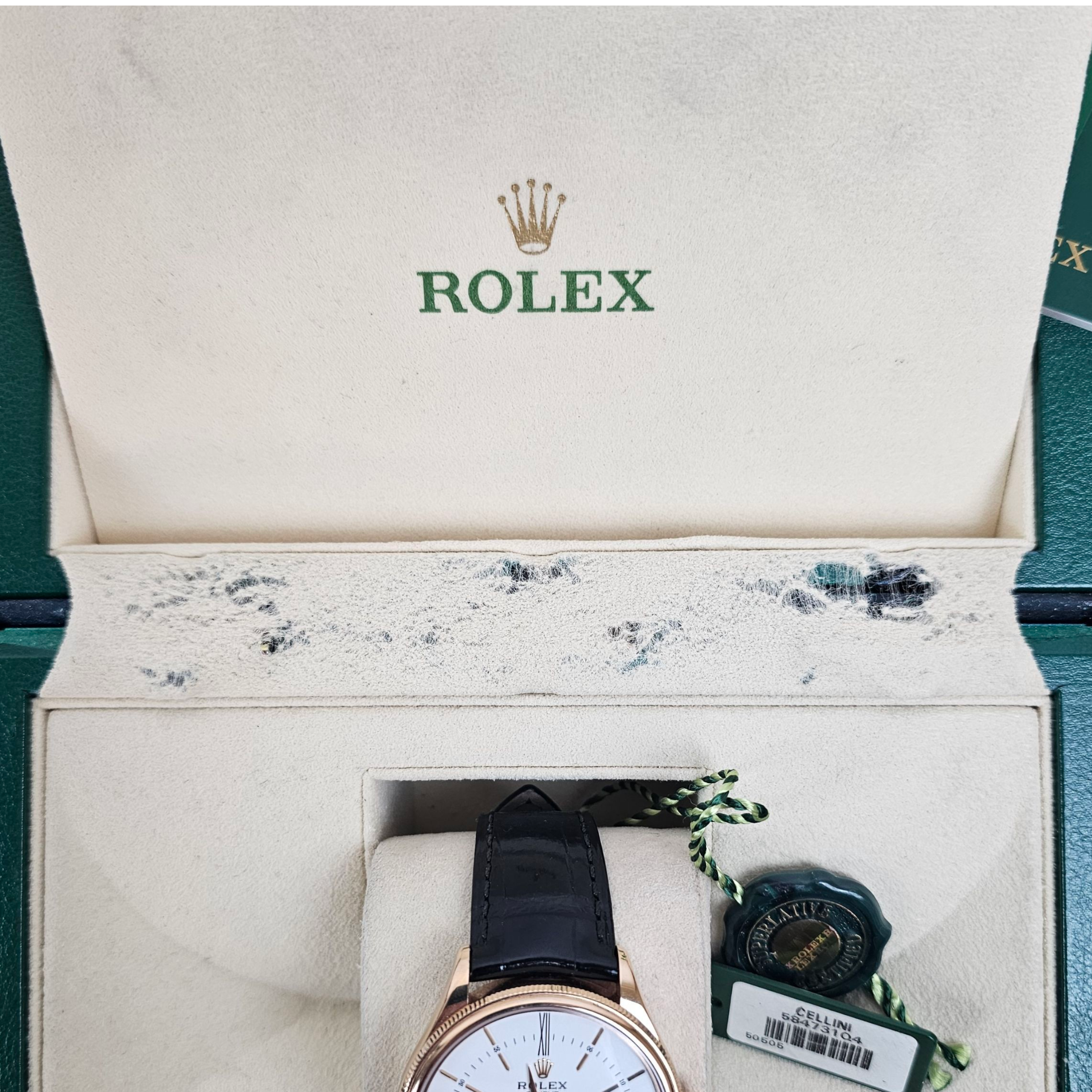 Rolex Cellini 18K Everose Gold