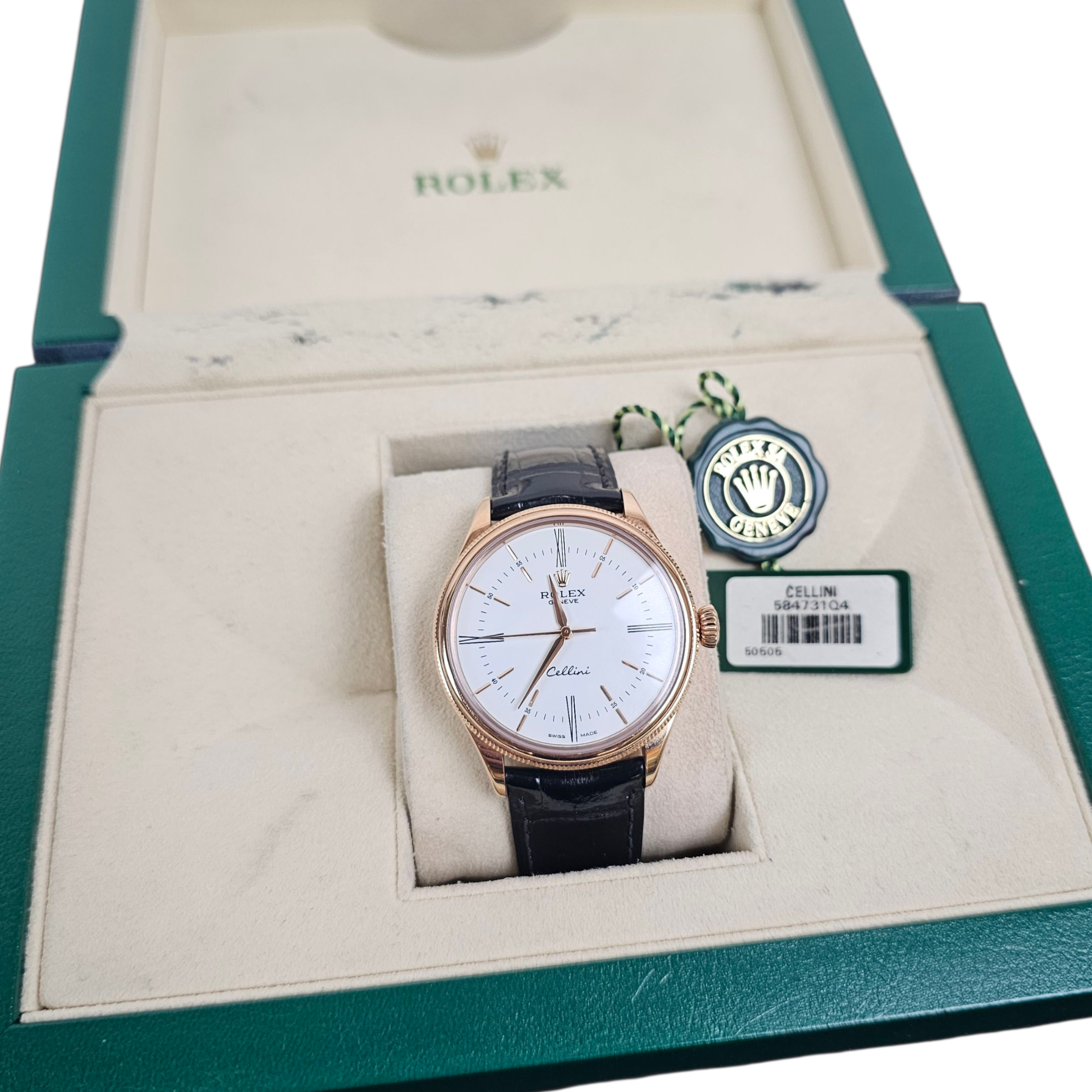 Rolex Cellini 18K Everose Gold