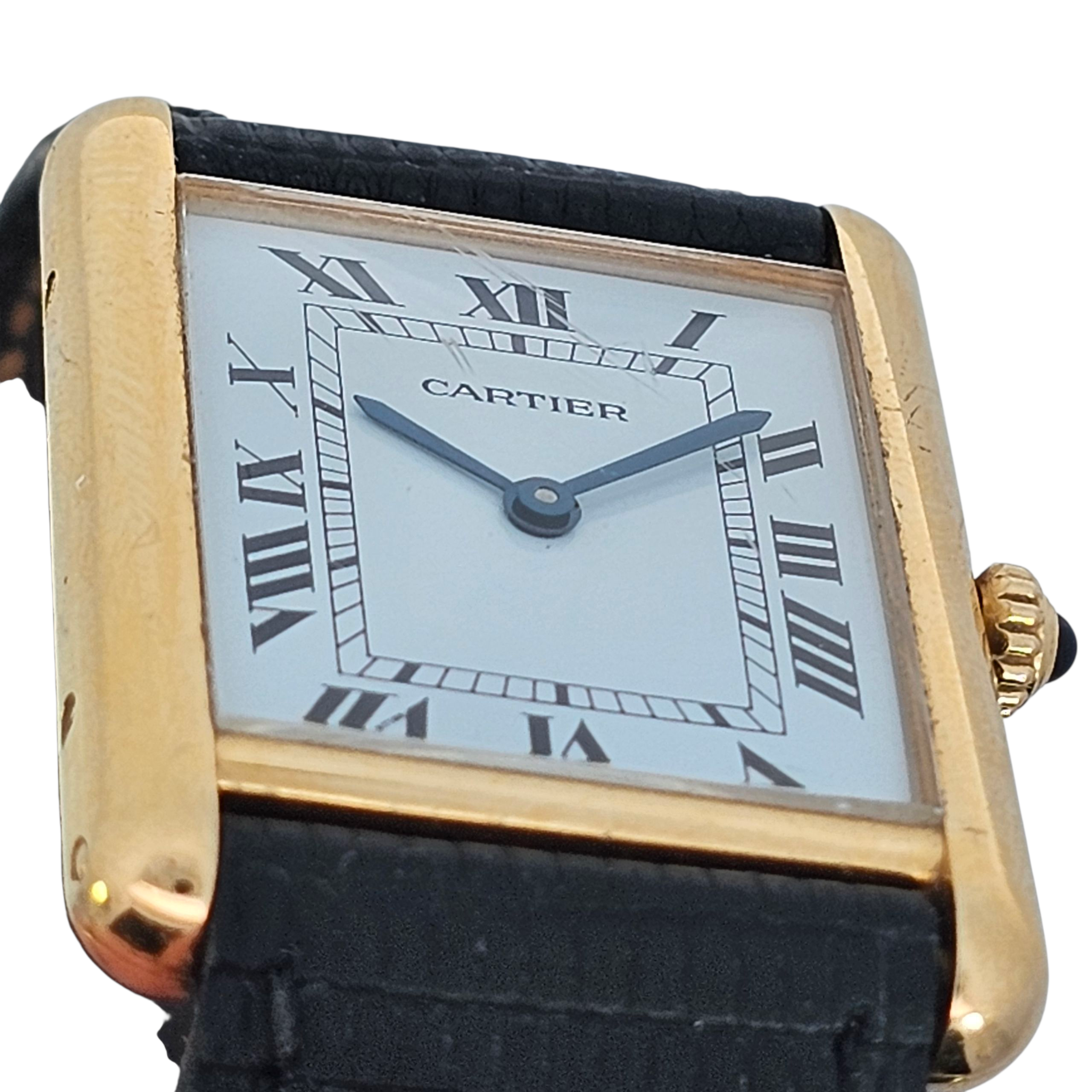 Cartier Tank Louis 18K