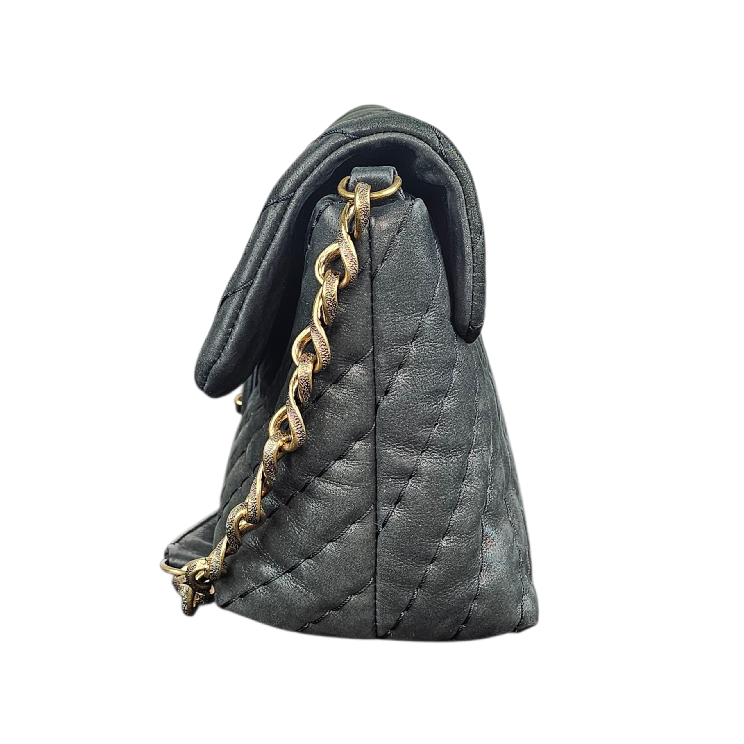 Chanel Jumbo Chevron Double Flap