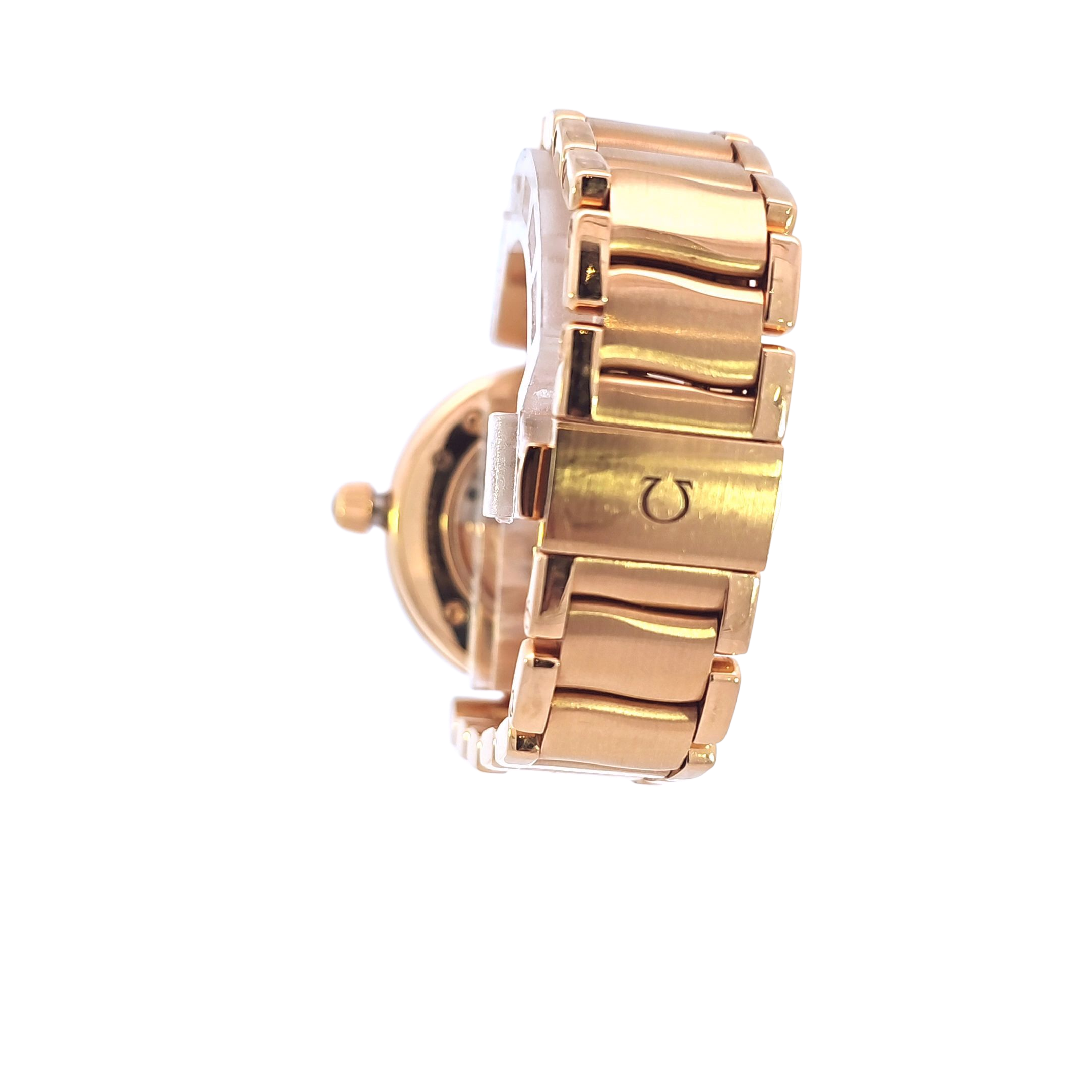 Omega De Ville Ladymatic 18K Rose Gold