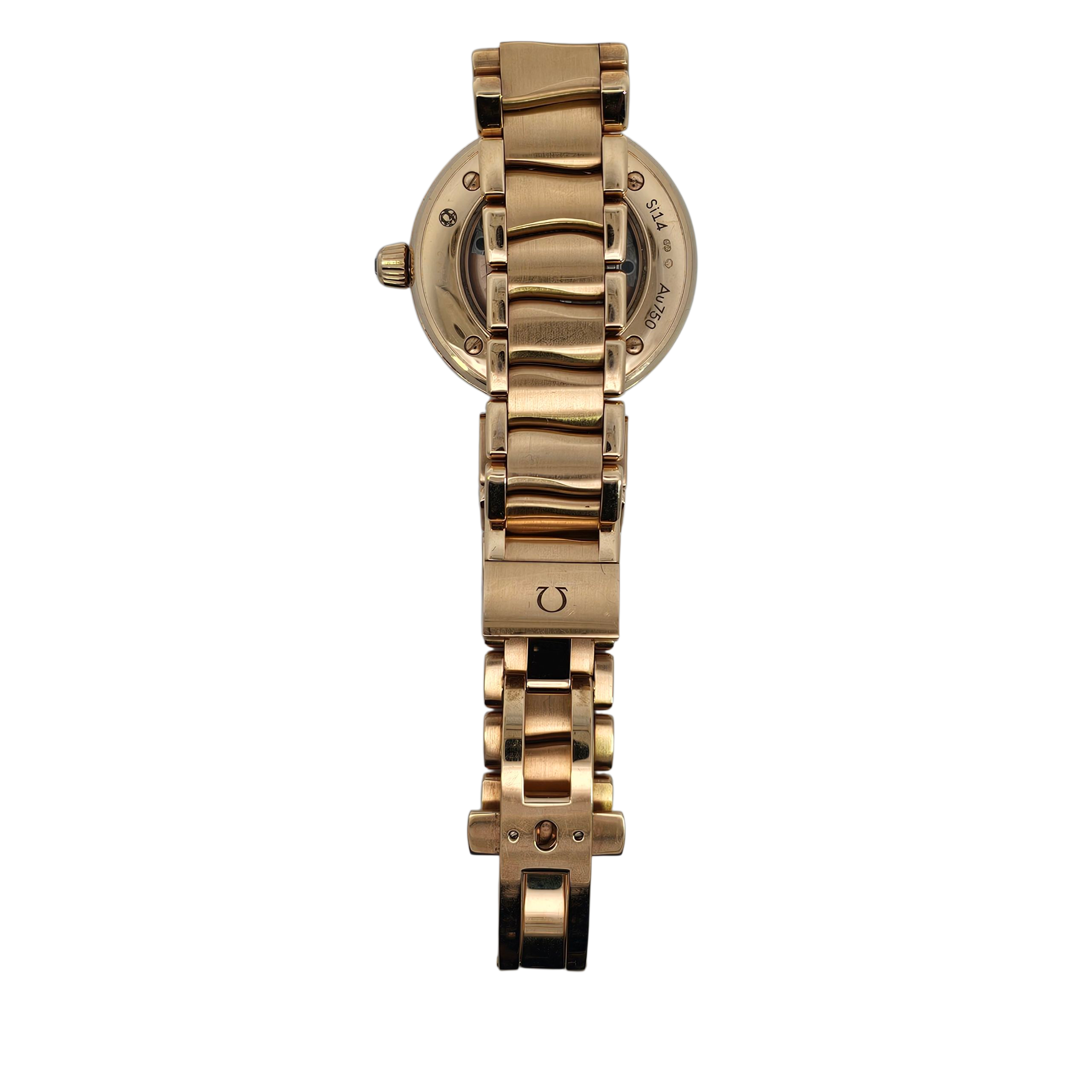 Omega De Ville Ladymatic 18K Rose Gold
