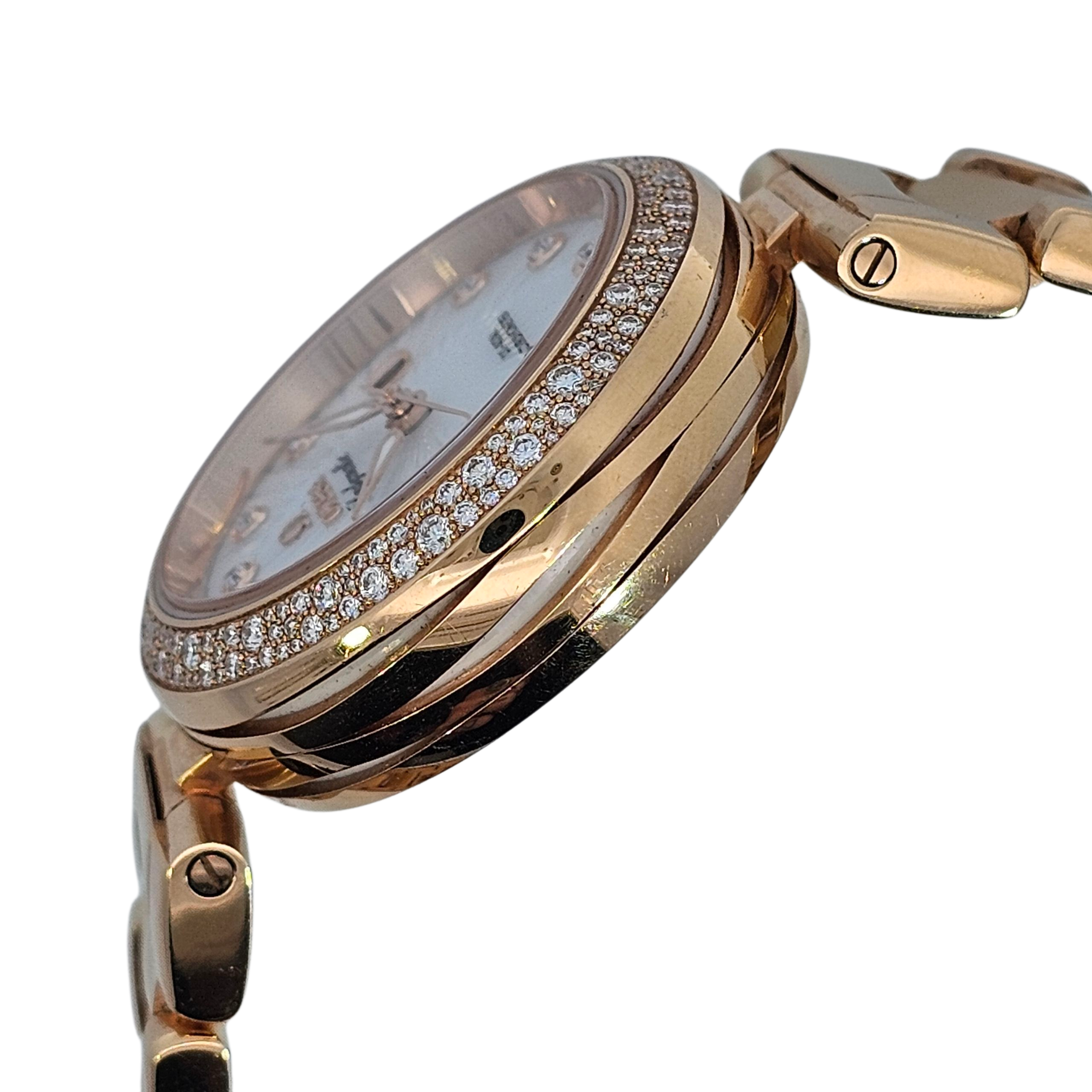 Omega De Ville Ladymatic 18K Rose Gold