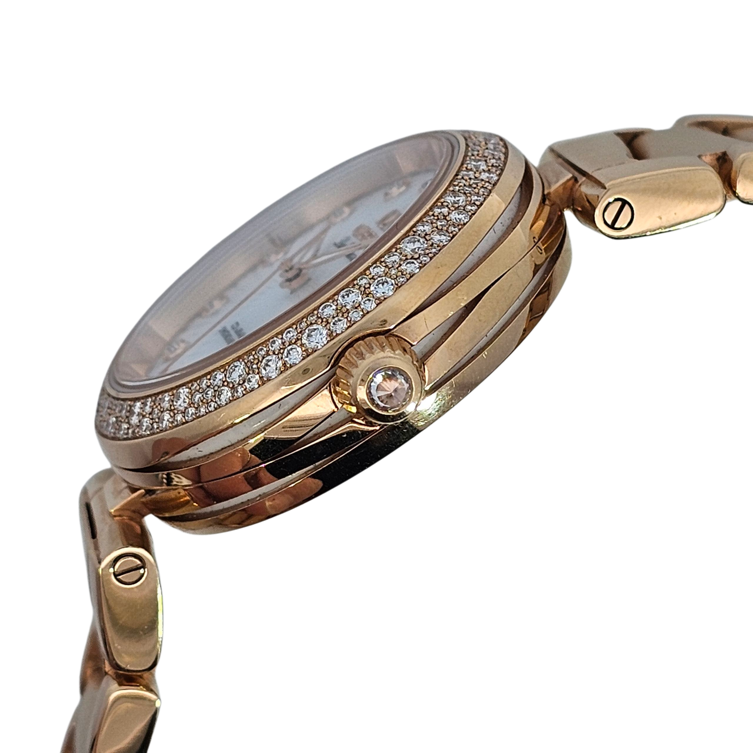 Omega De Ville Ladymatic 18K Rose Gold