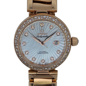 Omega De Ville Ladymatic 18K Rose Gold
