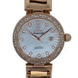Omega De Ville Ladymatic 18K Rose Gold