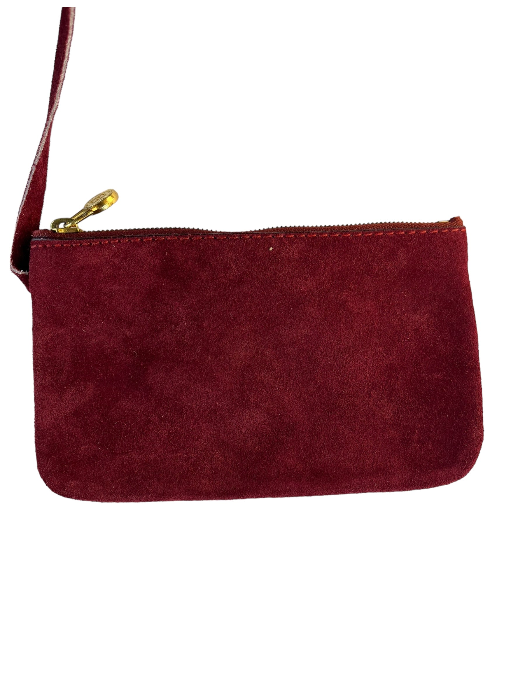 Fendi Perforated Suede Bucket Bag